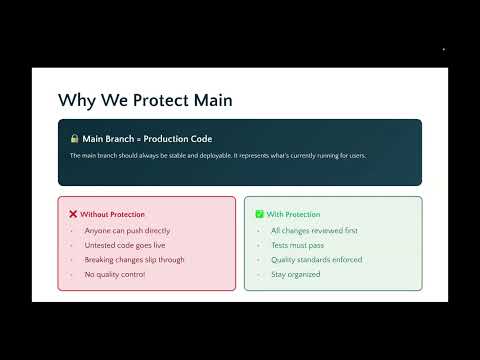 Reliable Github-based workflows for maintaining production applications